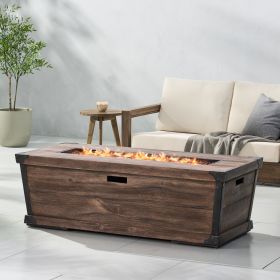 DELANY 56' RECTANGULAR FIRE PIT - 50,000BTU