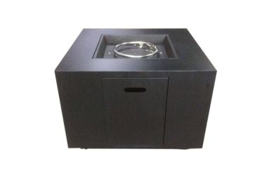 WELLINGTON 33" SQUARE IRON FIRE PIT-50,000 BTU