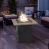 28" 48000 BTU Propane Gas Fire Pit Table