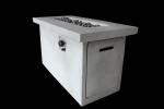 Living Source International 24'' H Concrete Propane/Natural Gas Outdoor Fire Pit Table(Natural Concrete)