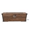 DELANY 56' RECTANGULAR FIRE PIT - 50,000BTU
