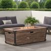 DELANY 56' RECTANGULAR FIRE PIT - 50,000BTU