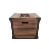 DELANY 56' RECTANGULAR FIRE PIT - 50,000BTU