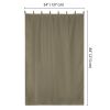 4 pcs W54*L84in Outdoor Patio Curtain/Coffee Liqueur