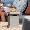 Outdoor 10" Tabletop Gas Fire Pit