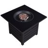 23.8'' H x 31.75'' W Outdoor Fire Pit With Table Top , 40000 BTU, for Deck Garden Backyard