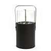 Black Ethanol Fire Pit, Tabletop Fire Pit, Mini Fire Pit, Portable Fireplace for Indoor & Garden for Dinner Parties, Home Decoration