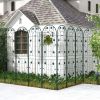4 Pack 71 x 20 Inches Metal Garden Trellis for Climbing Plants