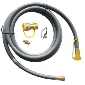 Living Source International Fire Pit Natural Gas Conversion Kit (Color: as Pic)