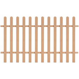 Picket Fence WPC 78.7"x47.2" (Color: Brown)